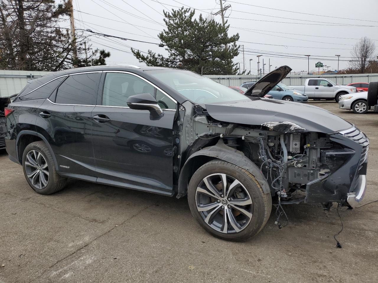 2018 Lexus RX VIN JTJDGKCA7J2002652 Copart auction photo, front end damage thumbnail 4