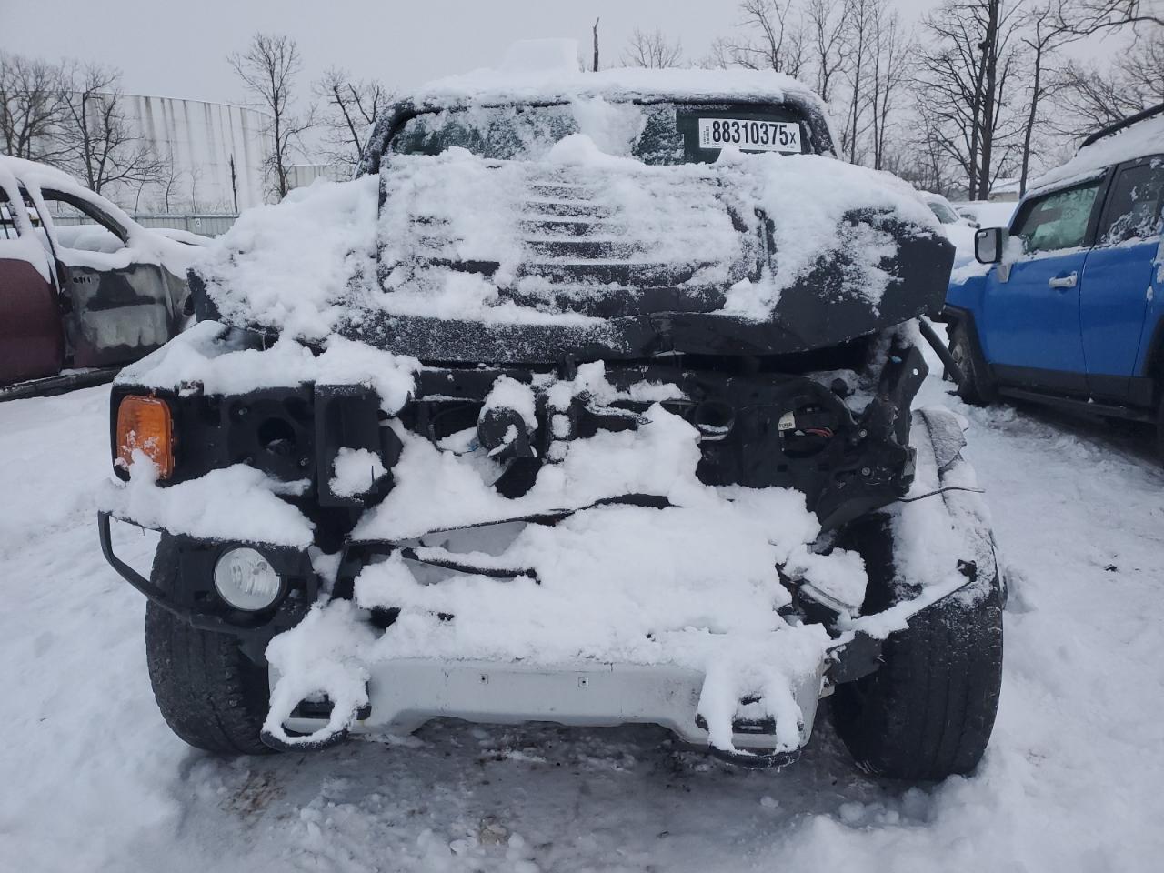 2008 Hummer H3 VIN 5GTEN13L388100862 Copart auction photo, front end damage thumbnail 5