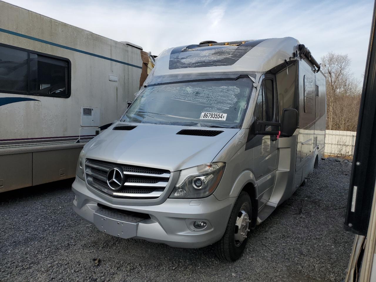 2016 Mercedes-Benz Sprinter VIN 8BNPF4CC5GE132470 Copart auction photo, top/roof / minor dent/scratches damage thumbnail 2