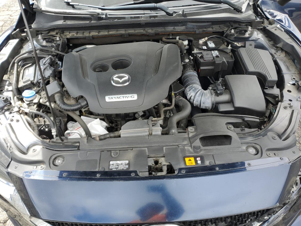 2019 Mazda 6 VIN JM1GL1TY5K1503310 Copart auction photo, side / front end damage thumbnail 11