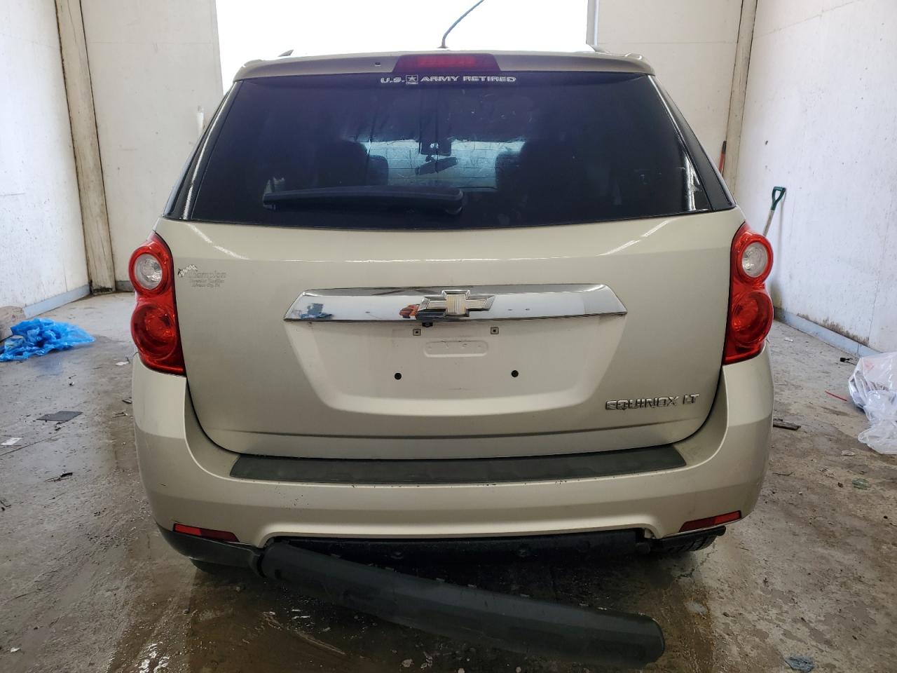2015 Chevrolet Equinox VIN 2GNALCEK5F6305637 Copart auction photo, front end / rear end damage thumbnail 6