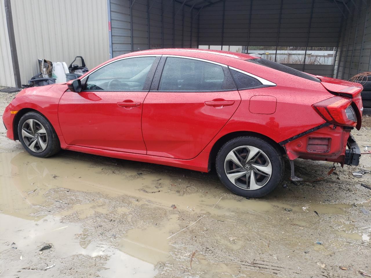 2017 Honda Civic VIN 2HGFC2F5XHH578034 Copart auction photo, rear end / front end damage thumbnail 2