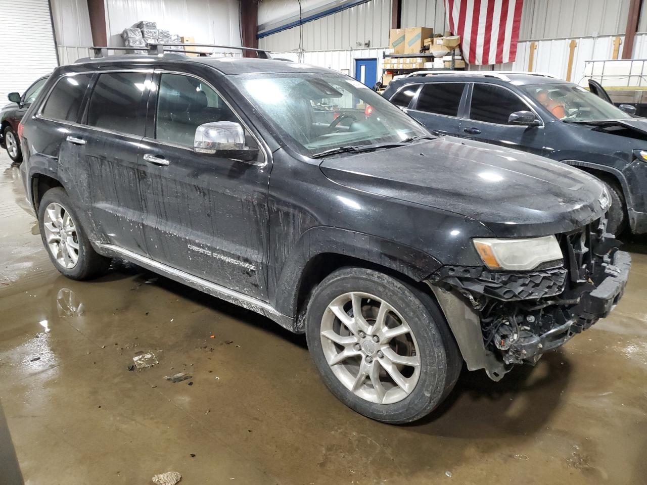 2014 Jeep Grand Cherokee VIN 1C4RJFJT4EC146309 Copart auction photo, front end damage thumbnail 4