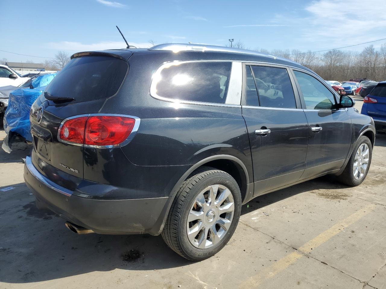 2011 Buick Enclave VIN 5GAKVCED4BJ246989 Copart auction photo, front end damage thumbnail 3