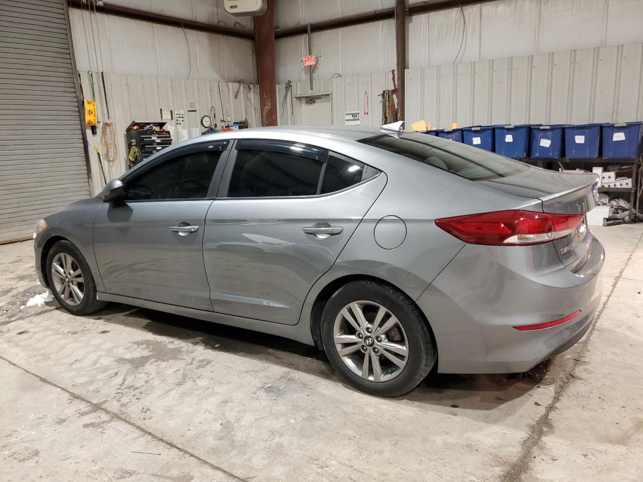 2018 Hyundai Elantra VIN KMHD84LF4JU585575 Copart auction photo, burn - engine damage thumbnail 2