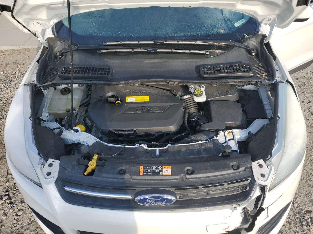 2016 Ford Escape VIN 1FMCU9GX1GUB22406 Copart auction photo, front end damage thumbnail 11