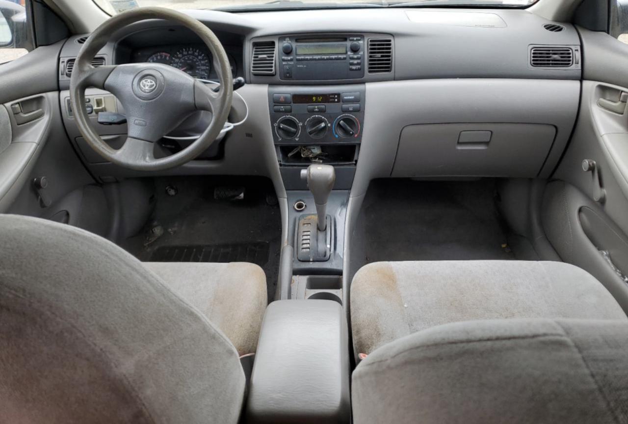 2004 Toyota Corolla VIN 1NXBR32E74Z267512 Copart auction photo, front end / side damage thumbnail 8