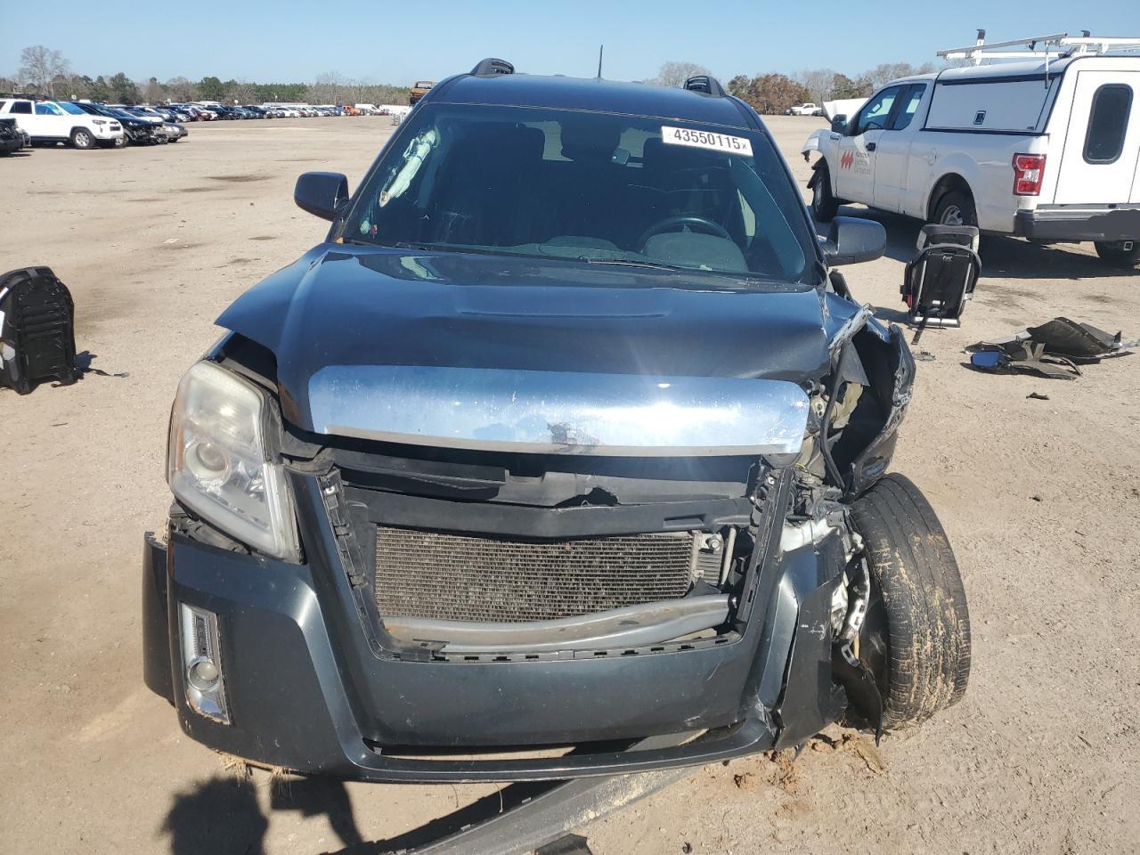 2014 GMC Terrain VIN 2GKALREK8E6345886 Copart auction photo, front end / side damage thumbnail 5