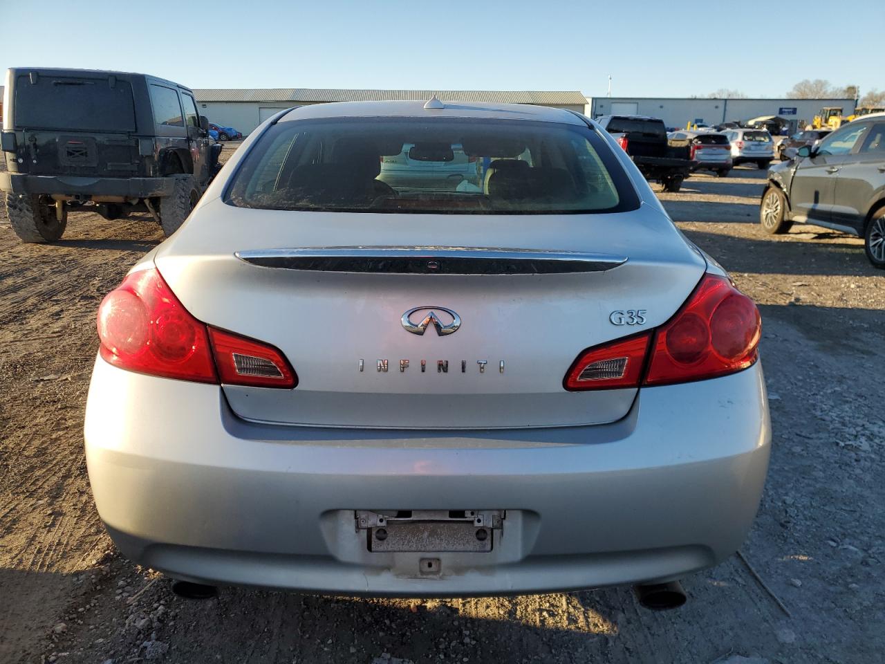2008 Infiniti G VIN JNKBV61E68M217319 Copart auction photo, undercarriage damage thumbnail 6