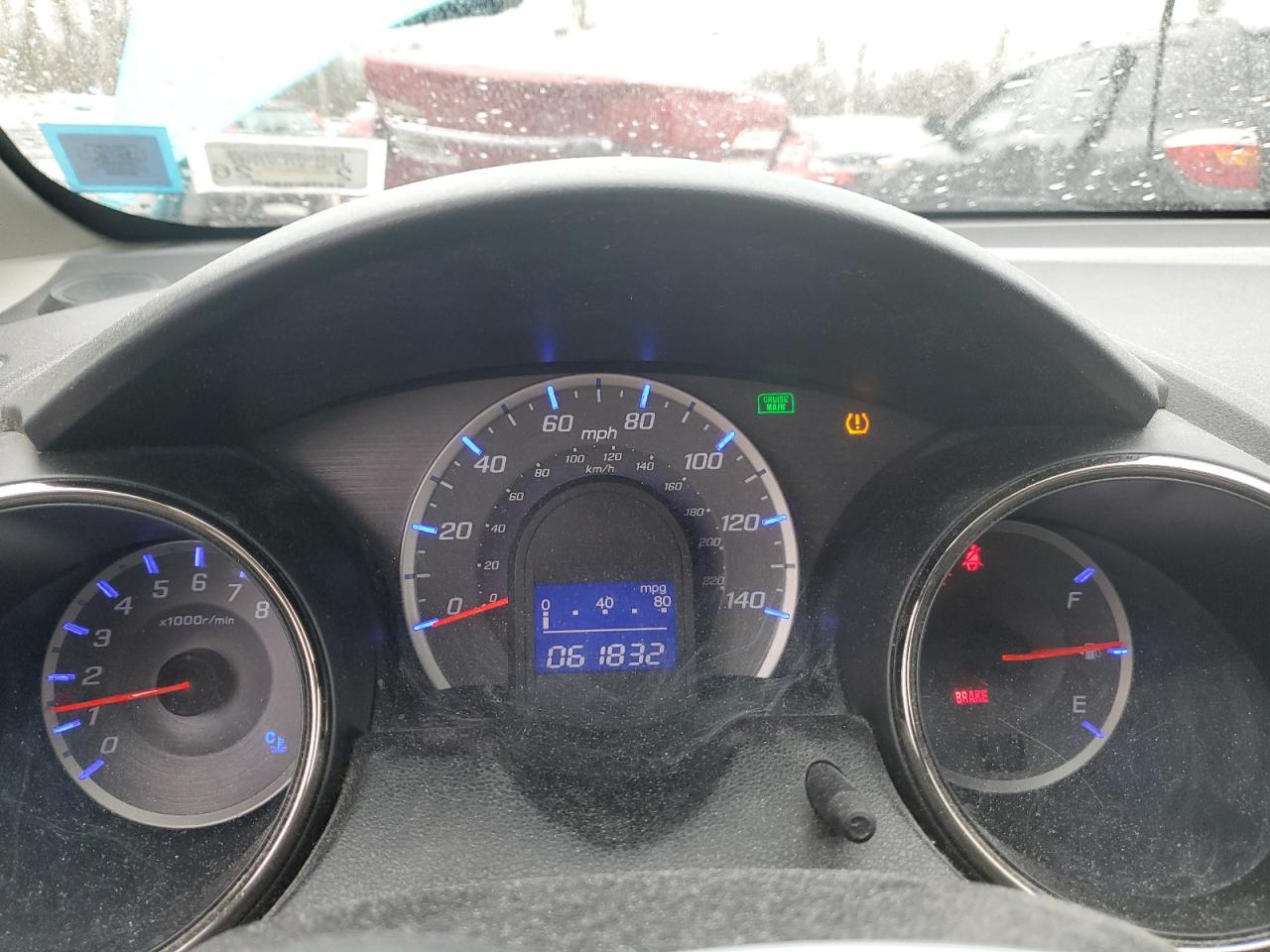 2013 Honda Fit VIN JHMGE8H56DC060477 Copart auction photo, front end damage thumbnail 9