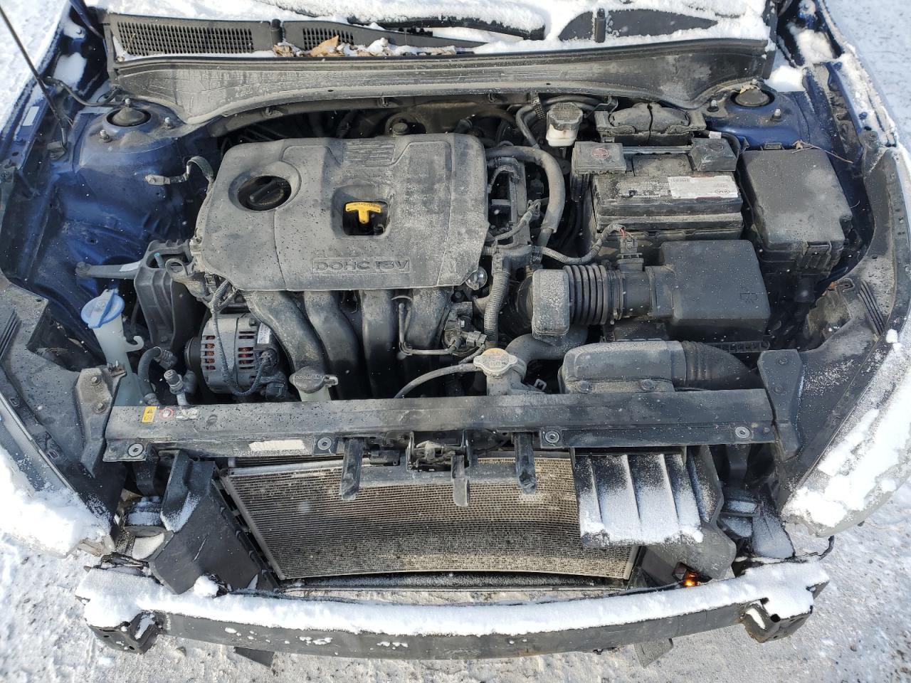 2019 KIA Forte VIN 3KPF24AD3KE057459 Copart auction photo, front end / minor dent/scratches damage thumbnail 13