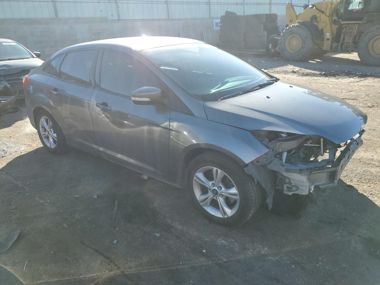 2014 Ford Focus VIN 1FADP3F29EL321246 Copart auction photo, front end damage thumbnail 4