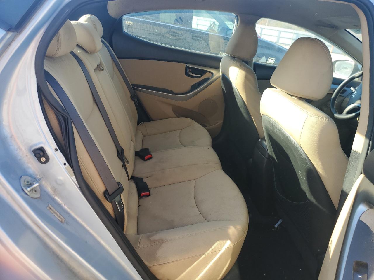 2013 Hyundai Elantra VIN KMHDH4AE3DU643402 Copart auction photo, vandalism / front end damage thumbnail 10