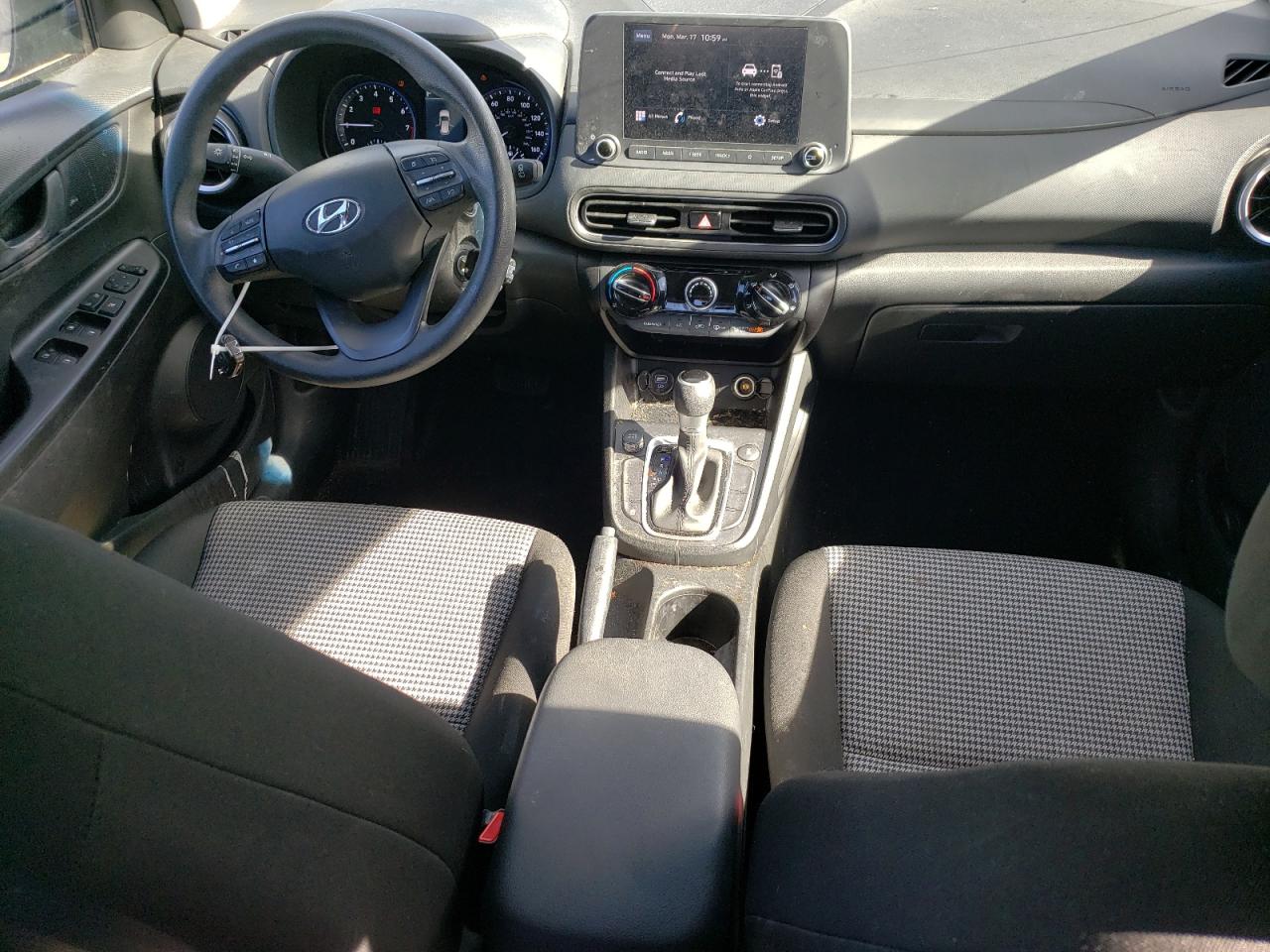2022 Hyundai Kona VIN KM8K2CAB5NU901686 Copart auction photo, rear end / front end damage thumbnail 8