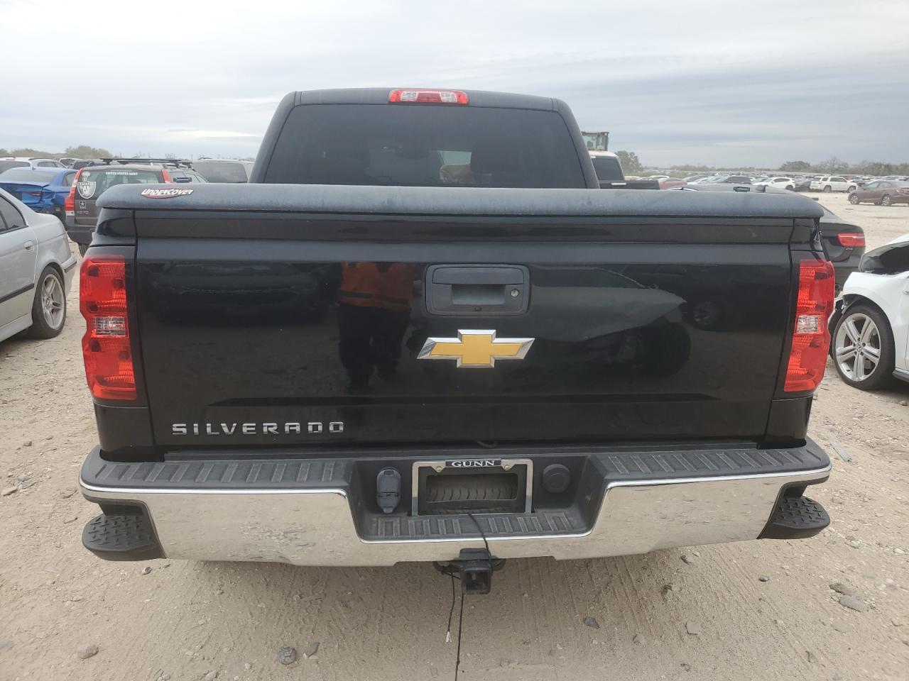 2018 Chevrolet Silverado VIN 3GCPCNEC2JG157385 Copart auction photo, front end damage thumbnail 6