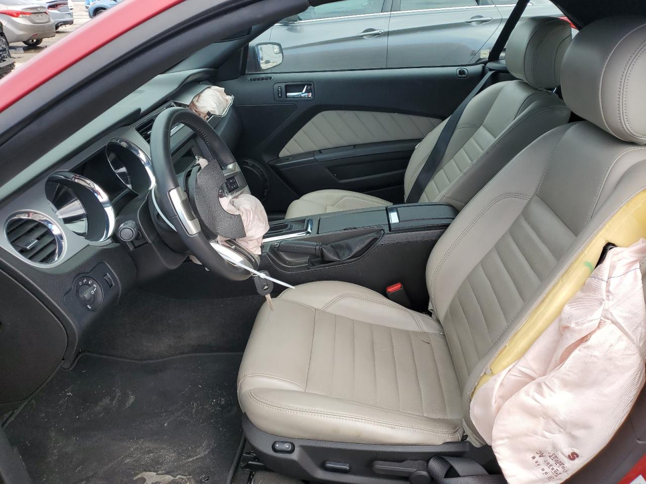 2013 Ford Mustang VIN 1ZVBP8EM3D5247291 Copart auction photo, front end damage thumbnail 7