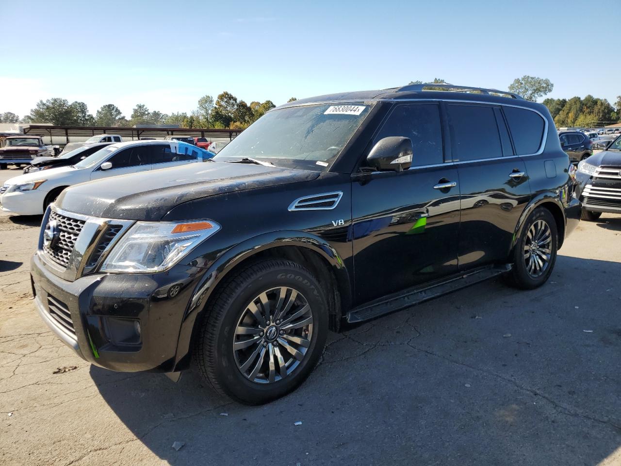 2018 Nissan Armada VIN JN8AY2NE9K9758709