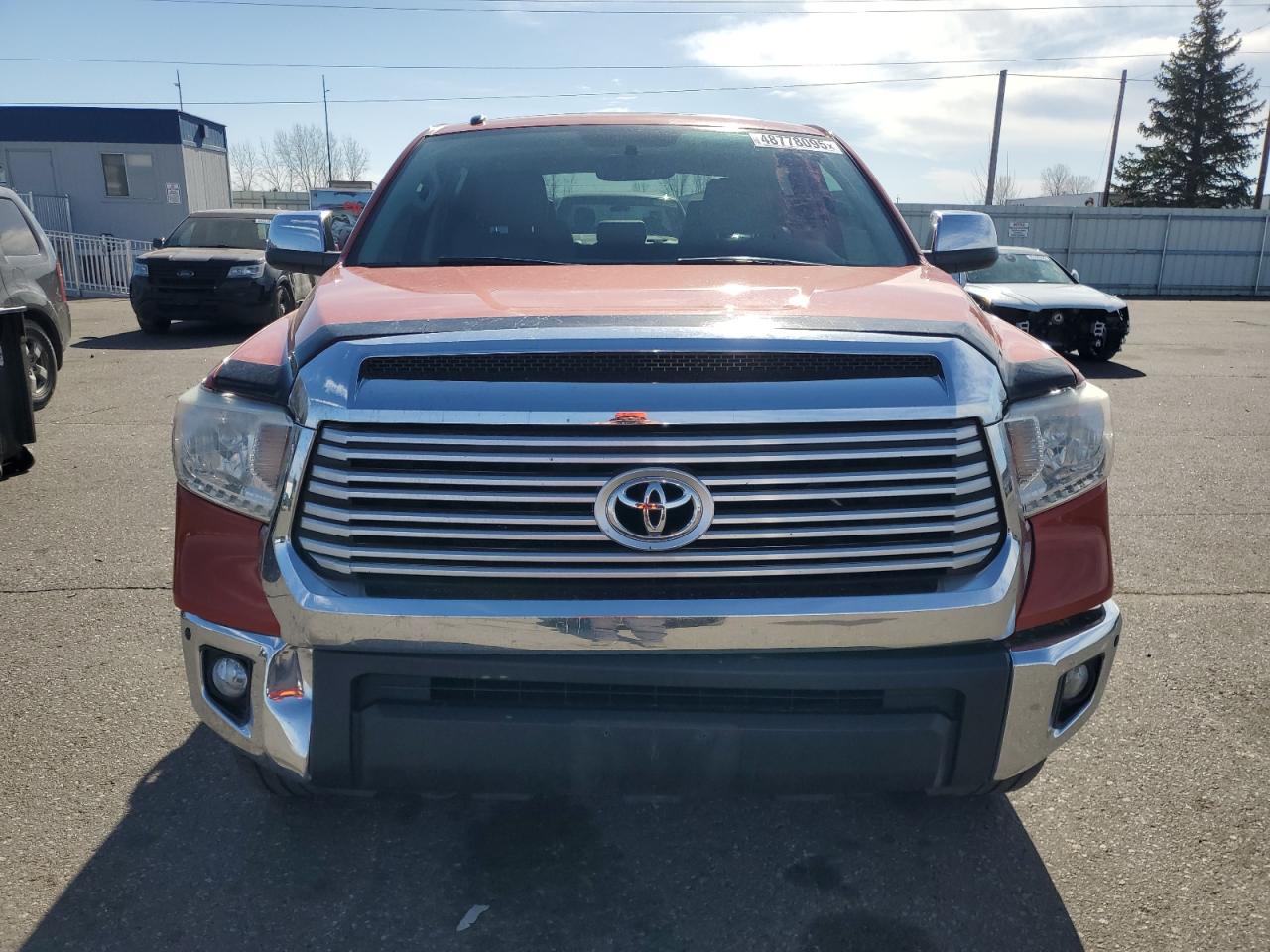 2017 Toyota Tundra VIN 5TFHW5F12HX611178 Copart auction photo, undercarriage / rear end damage thumbnail 5