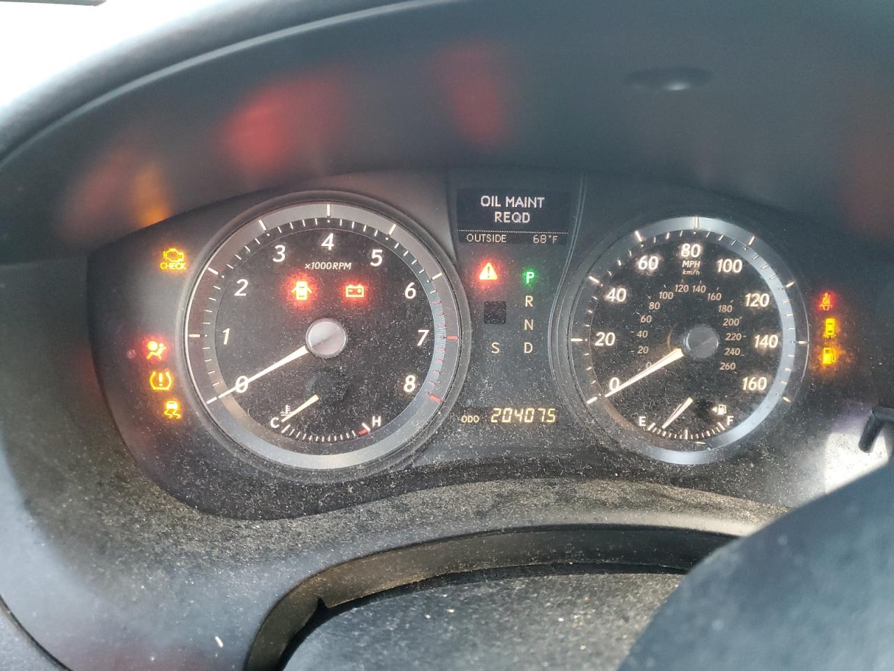 2007 Lexus ES VIN JTHBJ46G772011639 Copart auction photo, mechanical damage thumbnail 9