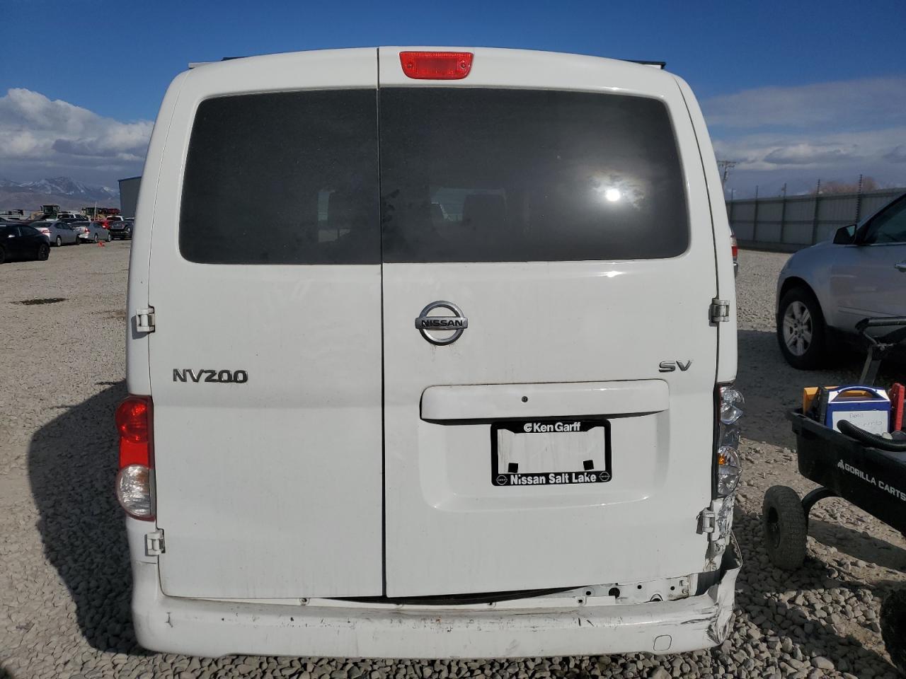 2016 Nissan NV VIN 3N6CM0KN7GK696110 Copart auction photo, rear end damage thumbnail 6