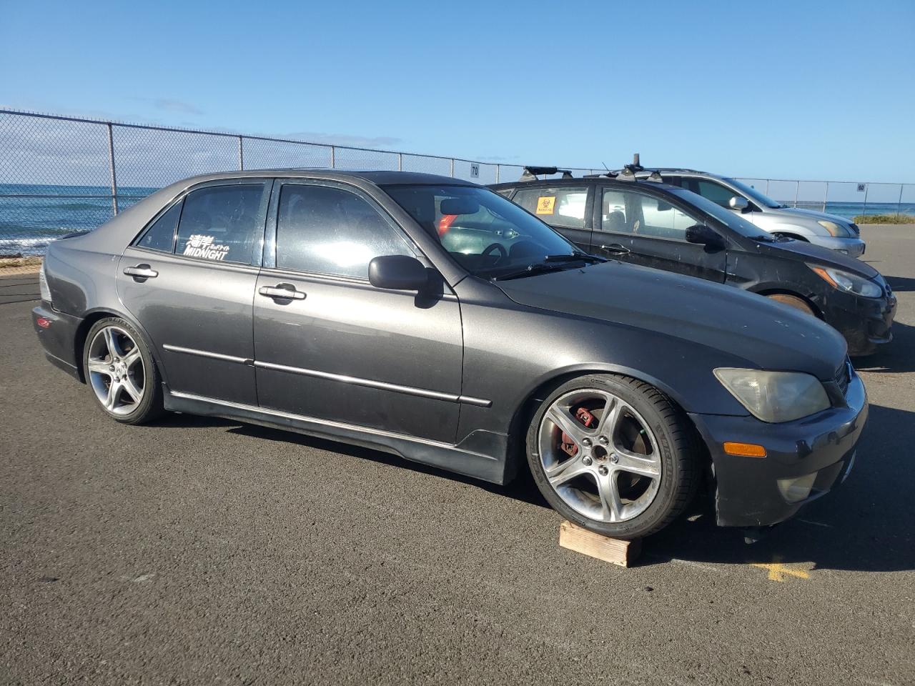 2005 Lexus IS VIN JTHBD192X50100474 Copart auction photo, side damage thumbnail 4