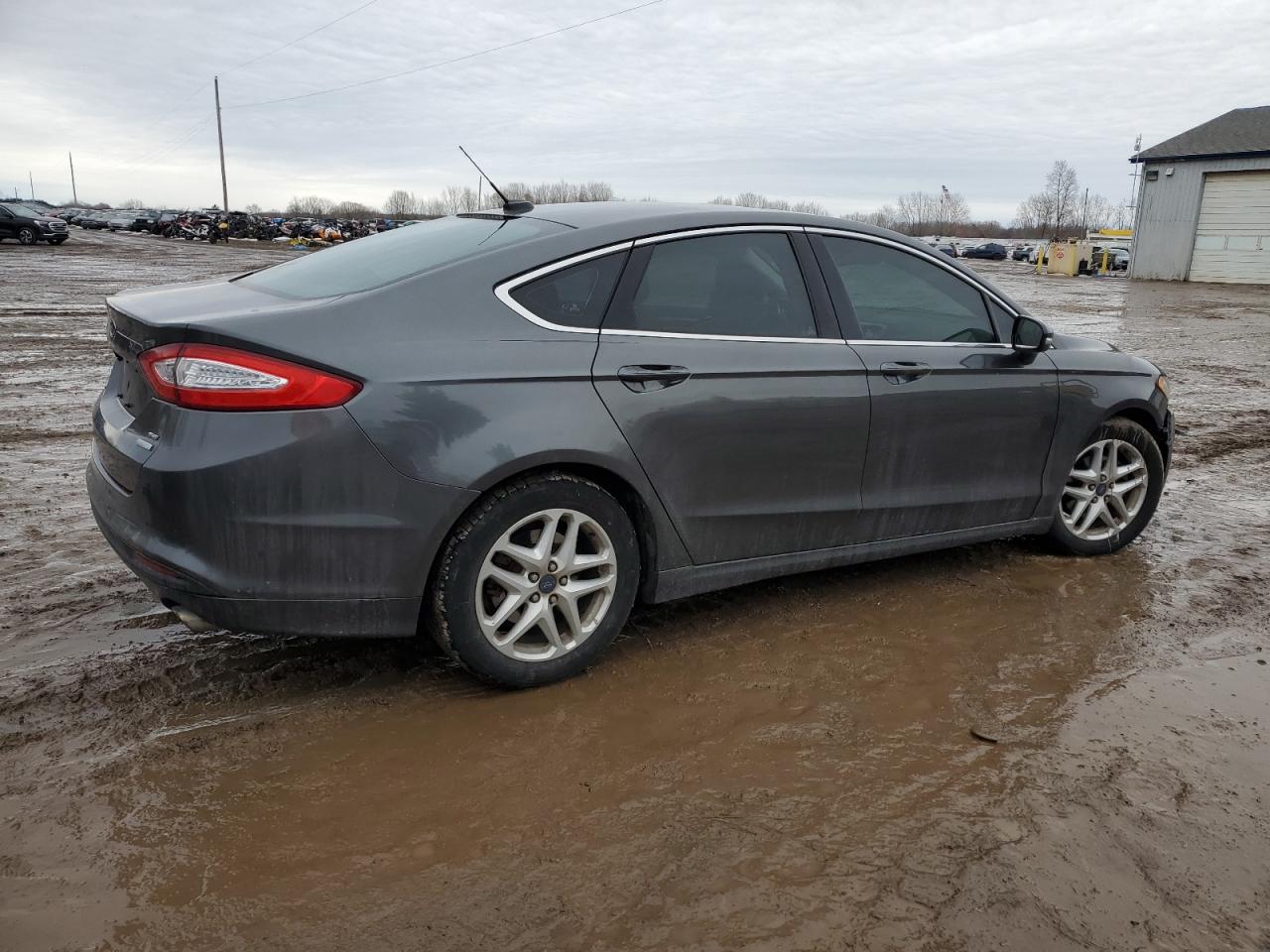 2015 Ford Fusion VIN 3FA6P0HD6FR197350 Copart auction photo, front end / side damage thumbnail 3