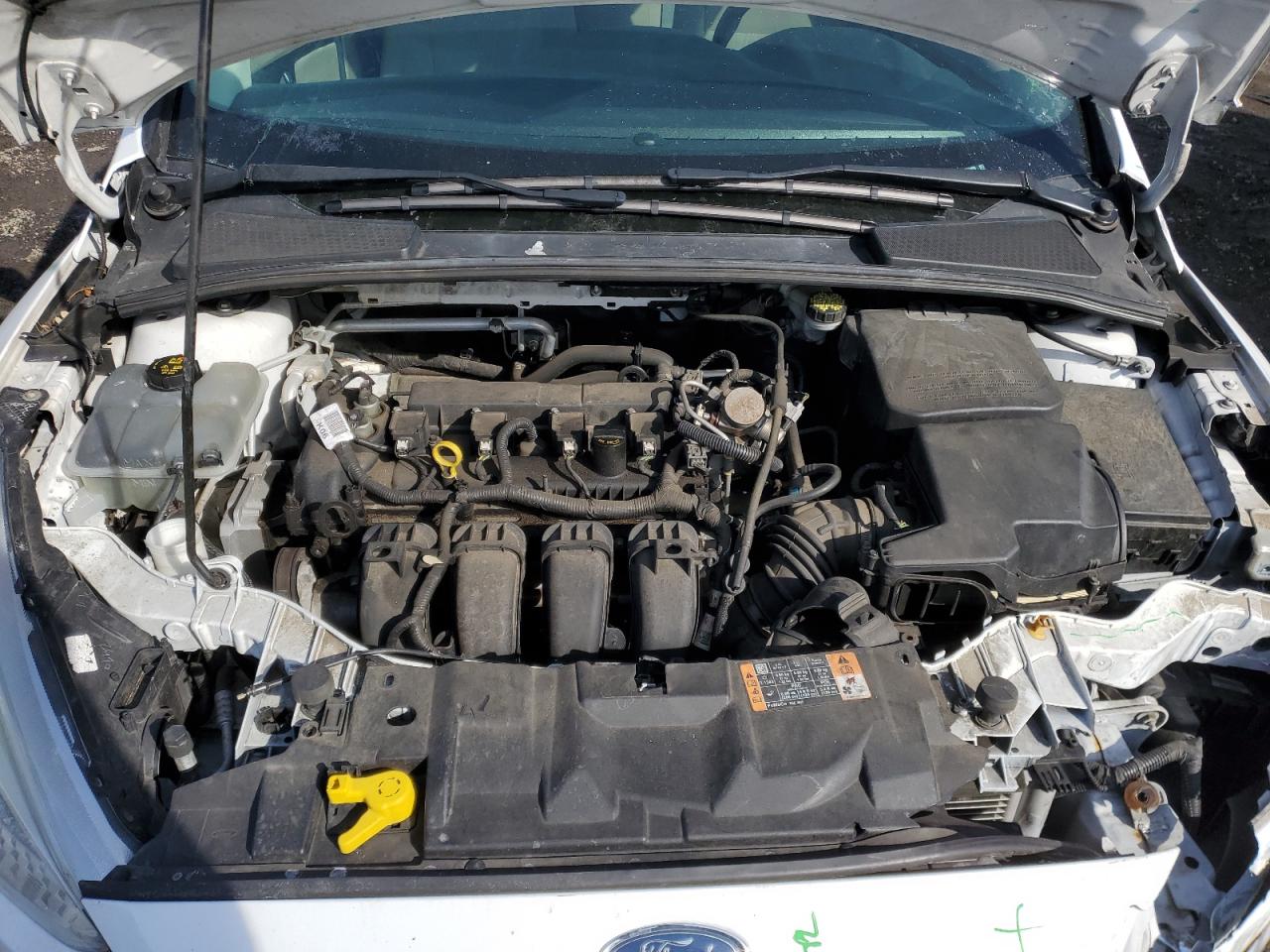 2016 Ford Focus VIN 1FADP3F22GL356990 Copart auction photo, front end damage thumbnail 11