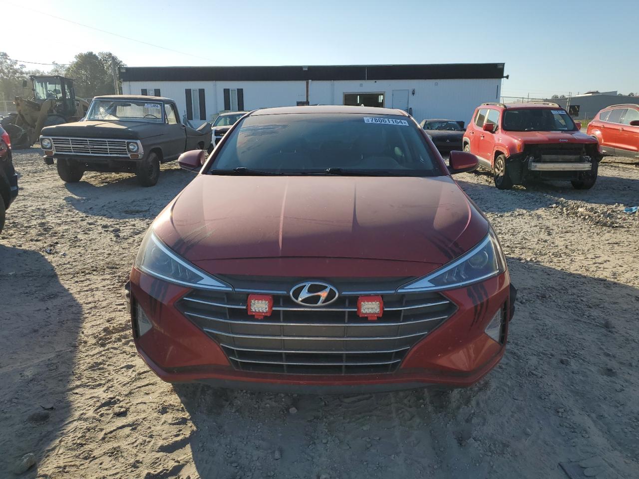 2019 Hyundai Elantra VIN 5NPD74LF0KH475934 Copart auction photo, rear end / minor dent/scratches damage thumbnail 5