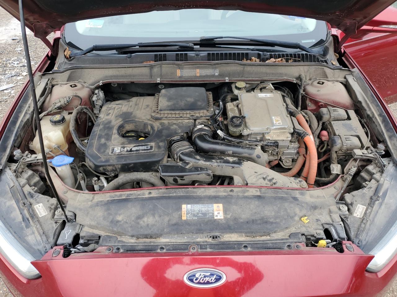 2014 Ford Fusion VIN 3FA6P0RU3ER240796 Copart auction photo, hail / mechanical damage thumbnail 11