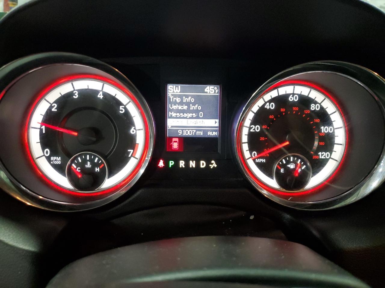 2016 Dodge Caravan VIN 2C4RDGCG5GR354965 Copart auction photo, front end damage thumbnail 9