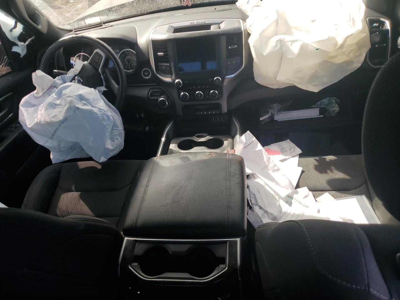 2020 RAM 1500 VIN 1C6RREFGXLN338132 Copart auction photo, all over damage thumbnail 8