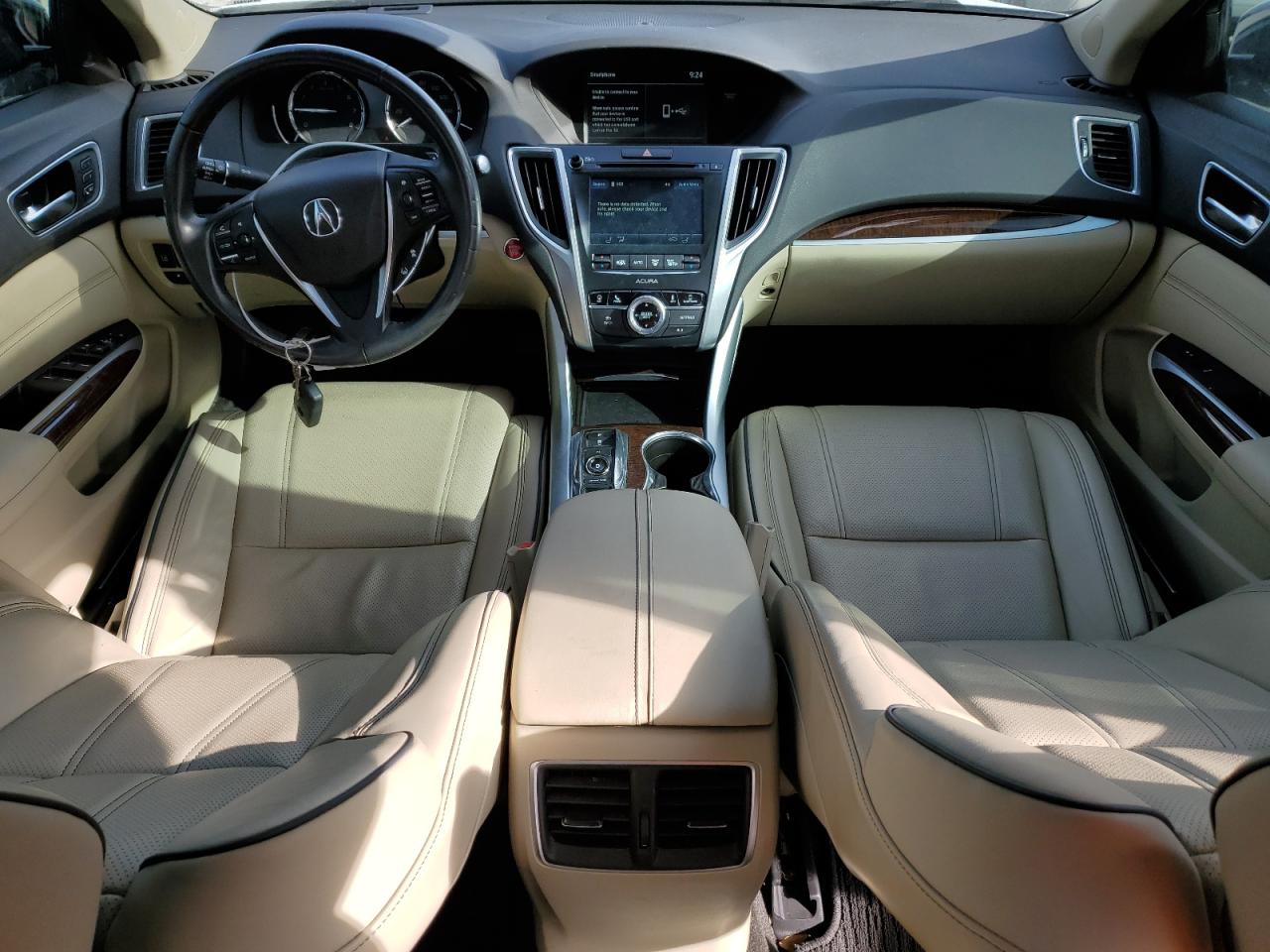 2018 Acura TLX VIN 19UUB3F55JA000511 Copart auction photo, side / rear end damage thumbnail 8
