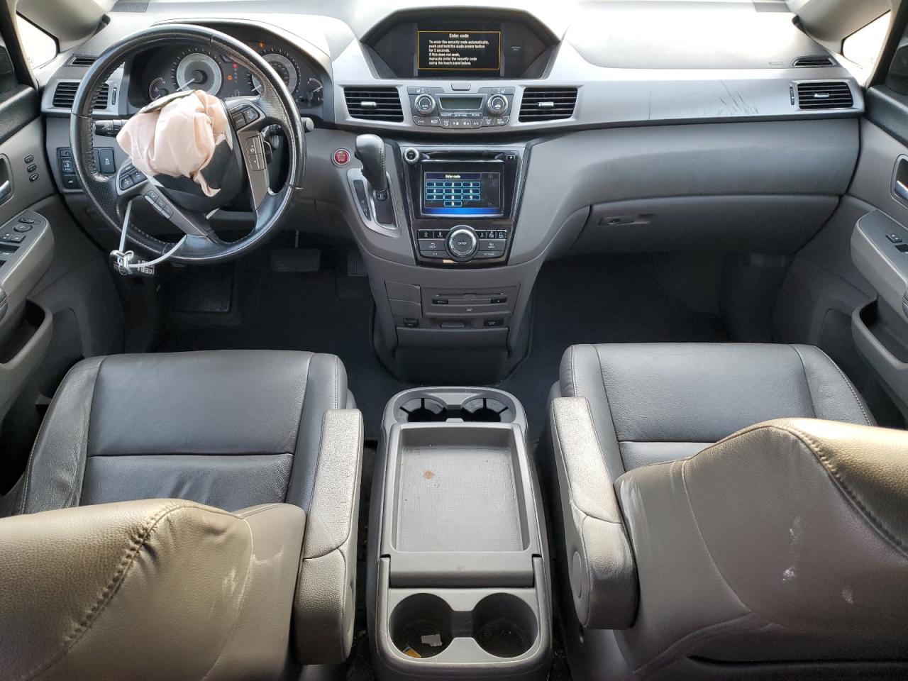 2016 Honda Odyssey VIN 5FNRL5H90GB146117 Copart auction photo, front end / side damage thumbnail 8