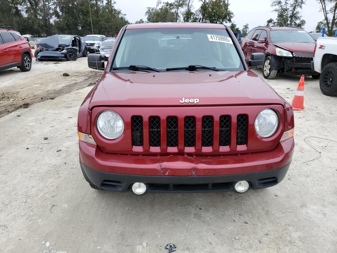2012 Jeep Liberty (Patriot) VIN 1C4NJPFA6CD640187 Copart auction photo, rear end damage thumbnail 5