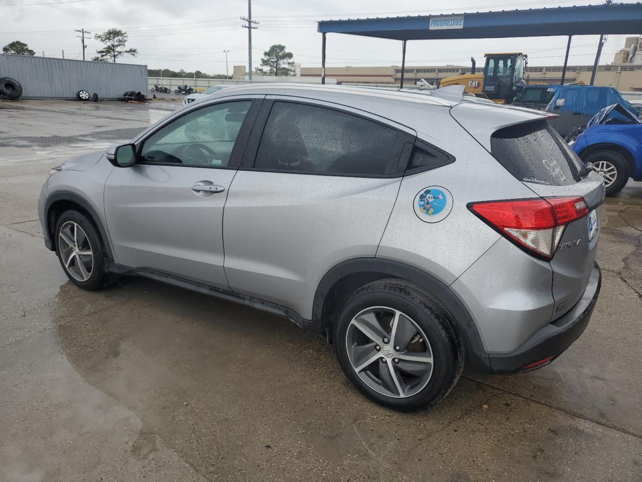 2022 Honda HR-V VIN 3CZRU6H59NM764491 Copart auction photo, side damage thumbnail 2