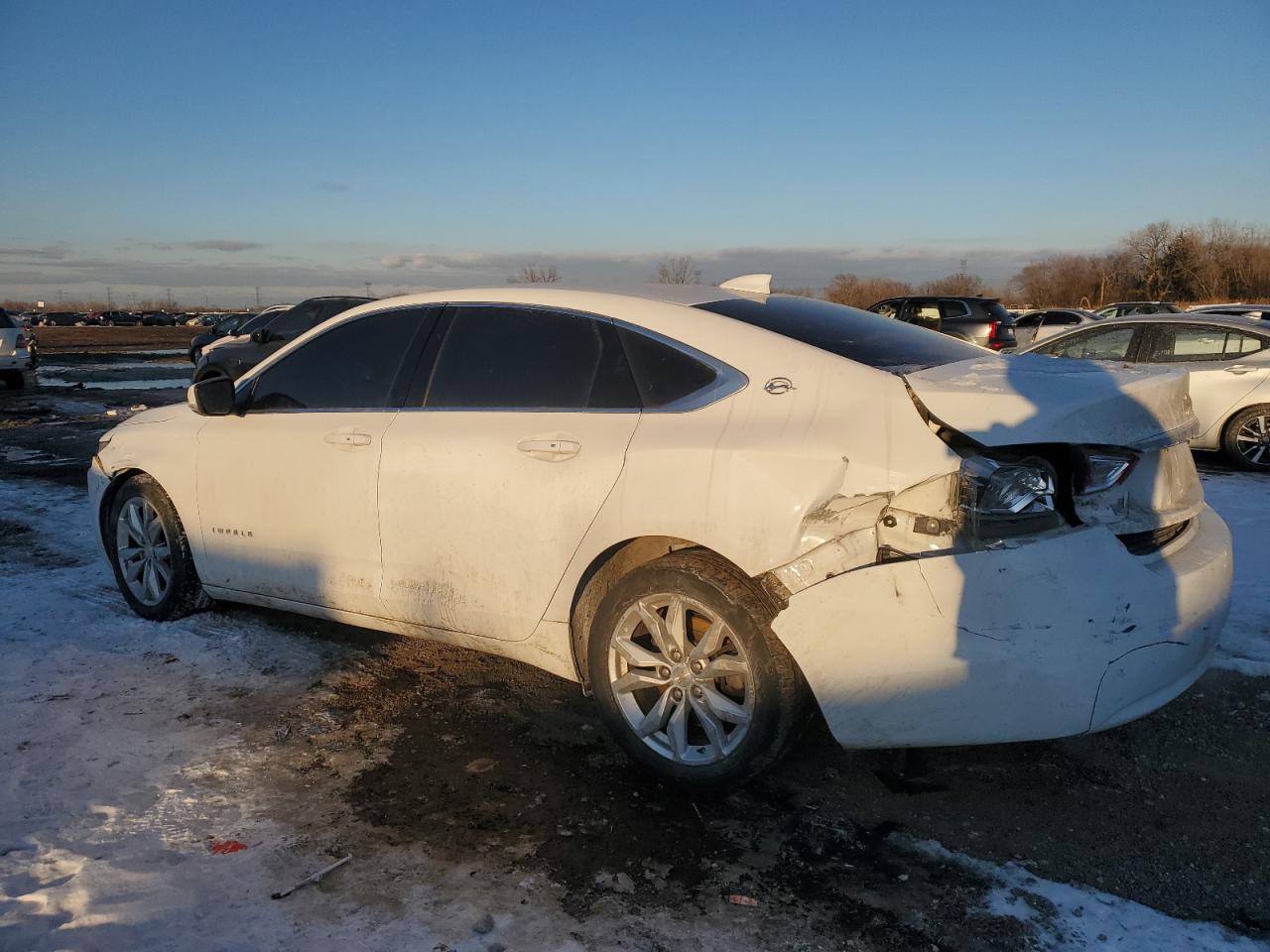2019 Chevrolet Impala VIN 1G11Z5S30KU129861 Copart auction photo, front end / rear end damage thumbnail 2