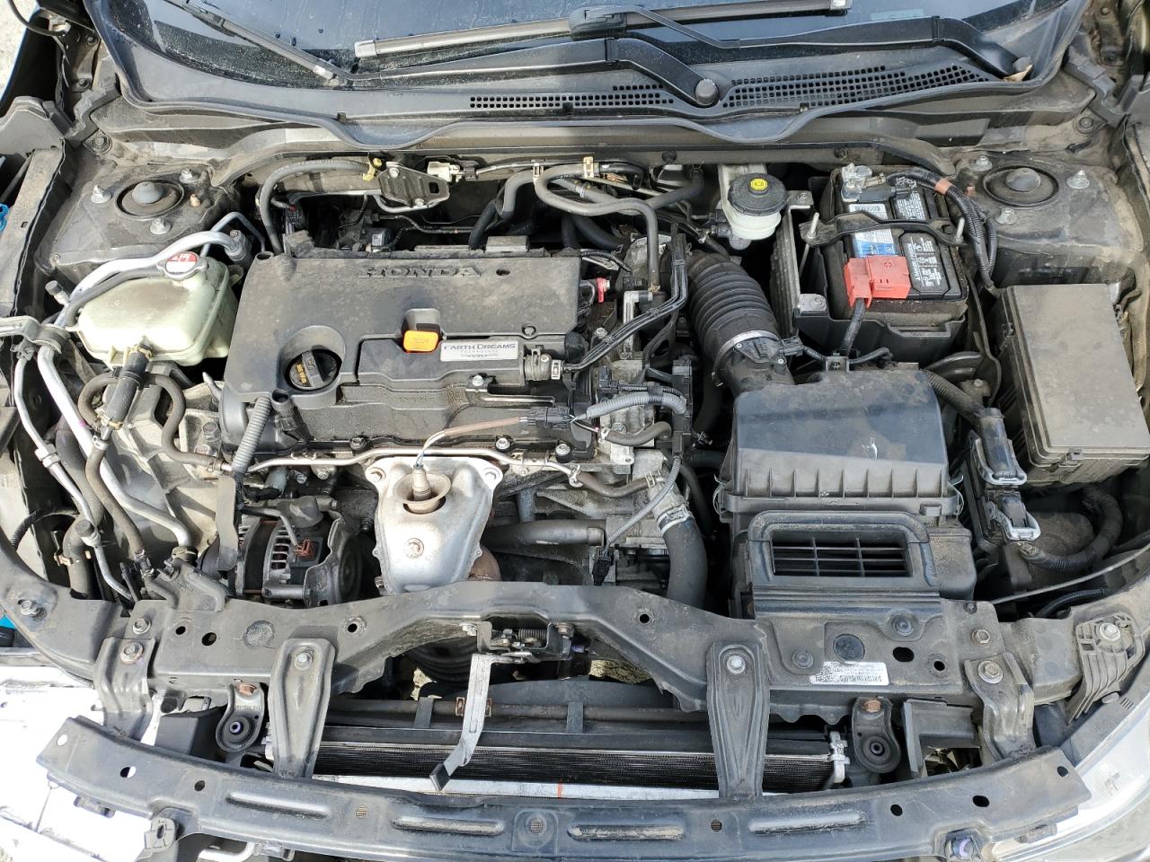 2017 Honda Civic VIN 19XFC2F5XHE200015 Copart auction photo, front end / rear end damage thumbnail 11