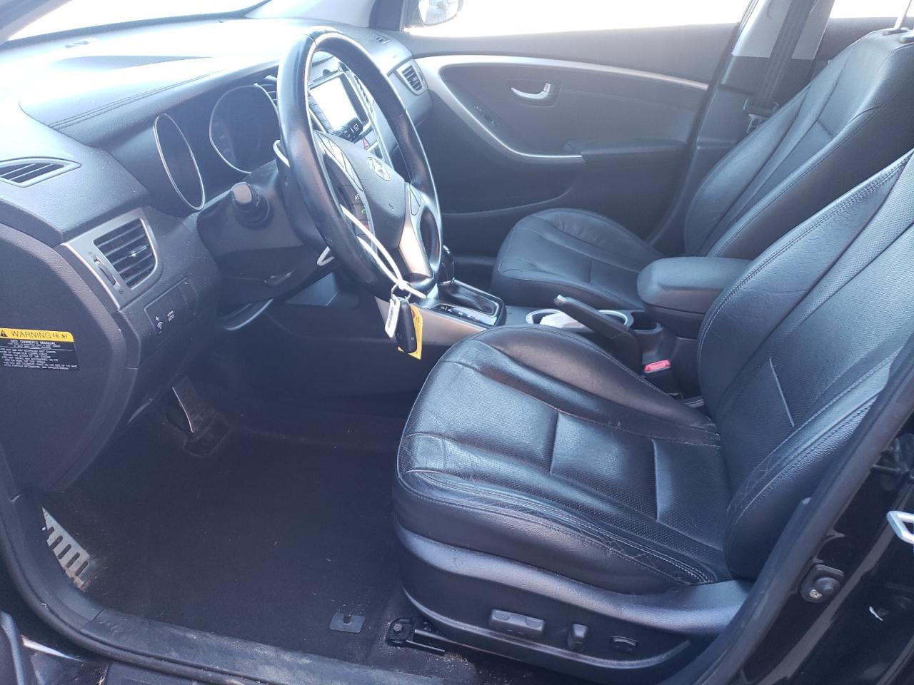 2014 Hyundai Elantra VIN KMHD35LH2EU196686 Copart auction photo, side / undercarriage damage thumbnail 7