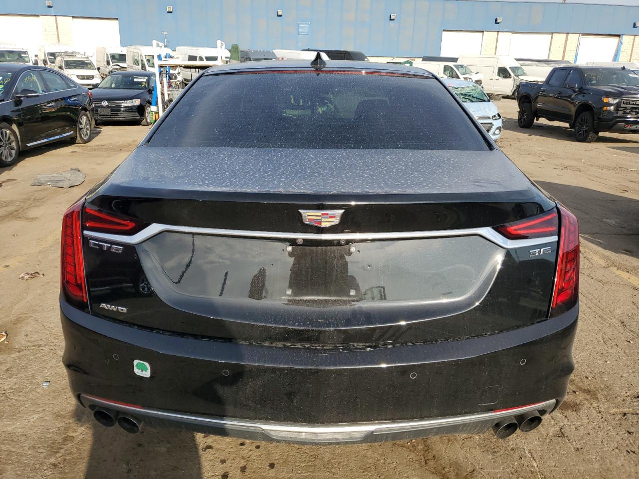 2019 Cadillac CT6 VIN 1G6KD5RS3KU119738 Copart auction photo, front end damage thumbnail 6
