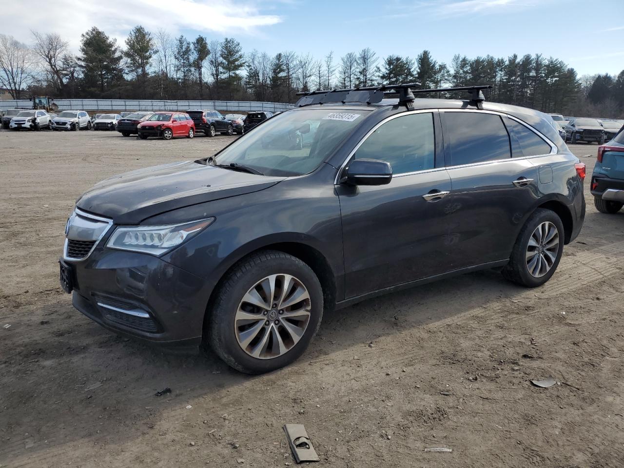2014 Acura MDX VIN 5FRYD4H68EB013741