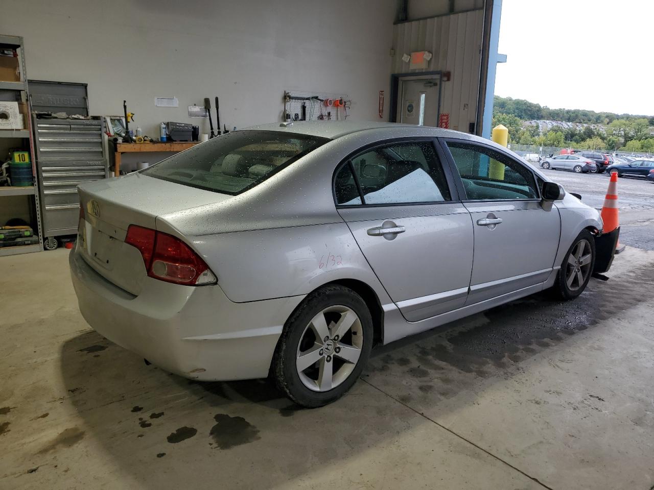 2007 Honda Civic VIN 1HGFA16817L098332 Copart auction photo, front end damage thumbnail 3