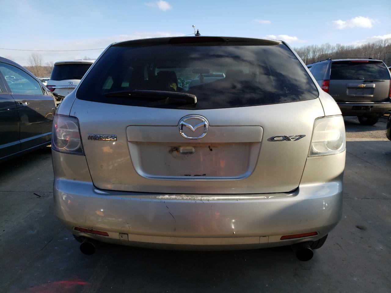 2008 Mazda CX-7 VIN JM3ER293880181310 Copart auction photo, front end damage thumbnail 6