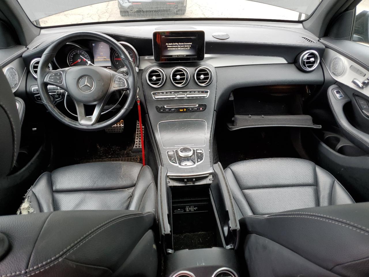 2019 Mercedes-Benz GLC VIN WDC0G4KB3KF655877 Copart auction photo, rear end damage thumbnail 8