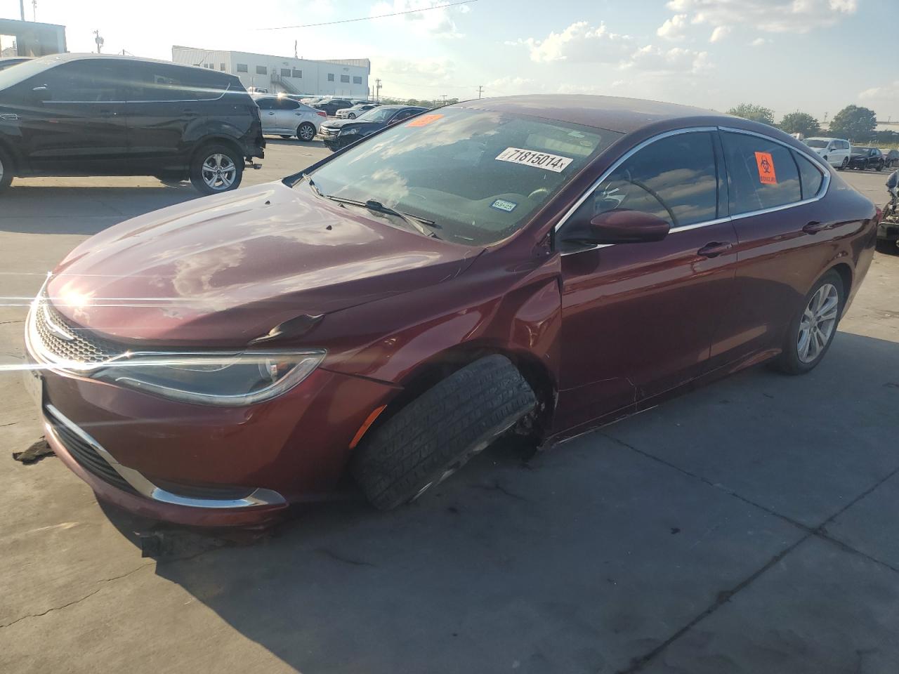 2015 Chrysler 200 VIN 1C3CCCAB3FN592421