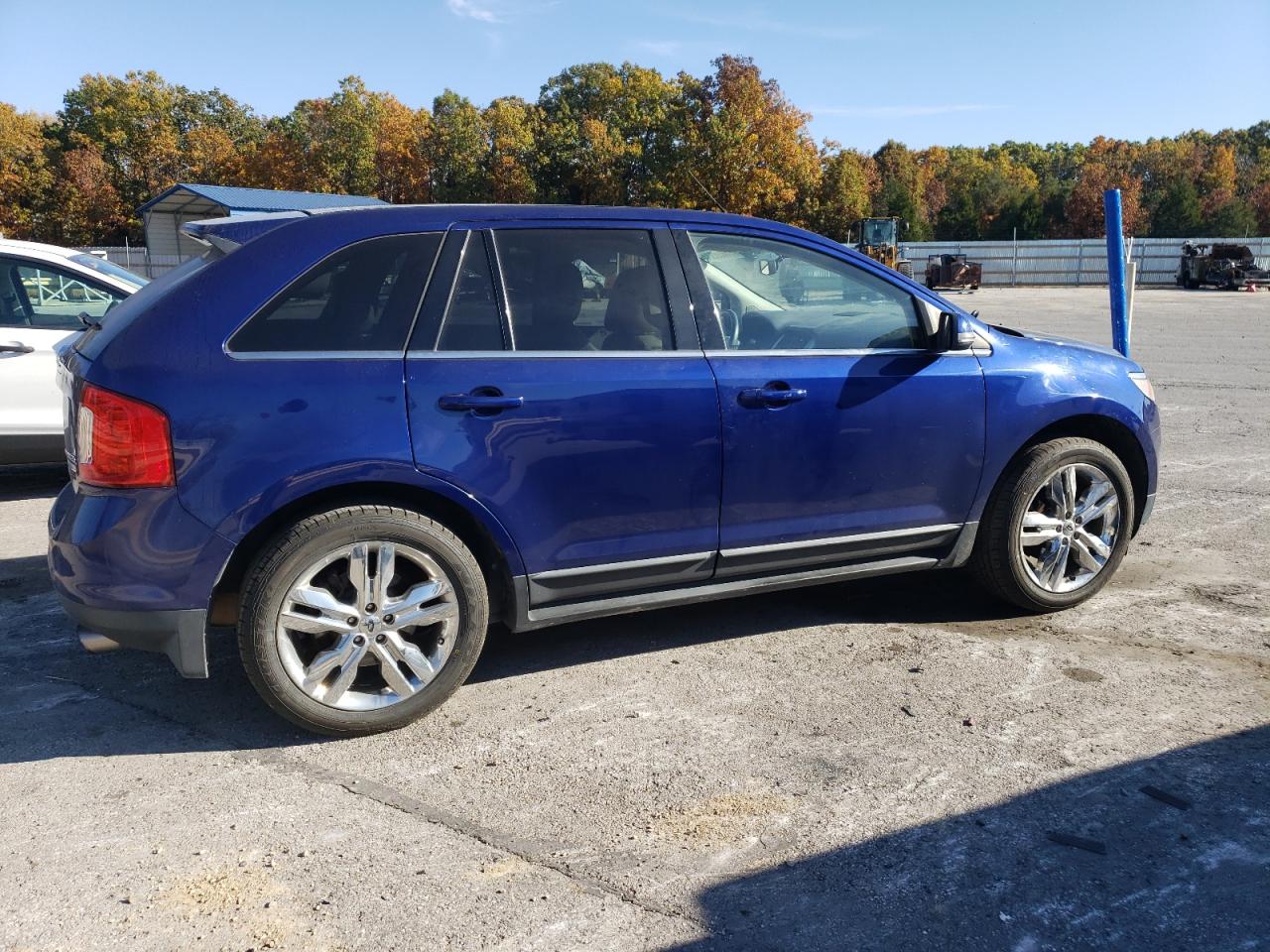 2013 Ford Edge VIN 2FMDK3K95DBA91467 Copart auction photo, front end / side damage thumbnail 3