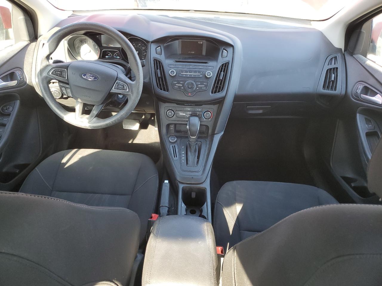 2017 Ford Focus VIN 1FADP3F2XHL329201 Copart auction photo, front end / rear end damage thumbnail 8