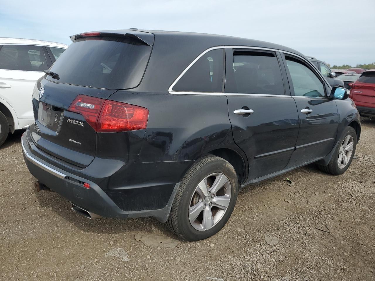 2013 Acura MDX VIN 2HNYD2H26DH522992 Copart auction photo, front end / minor dent/scratches damage thumbnail 3