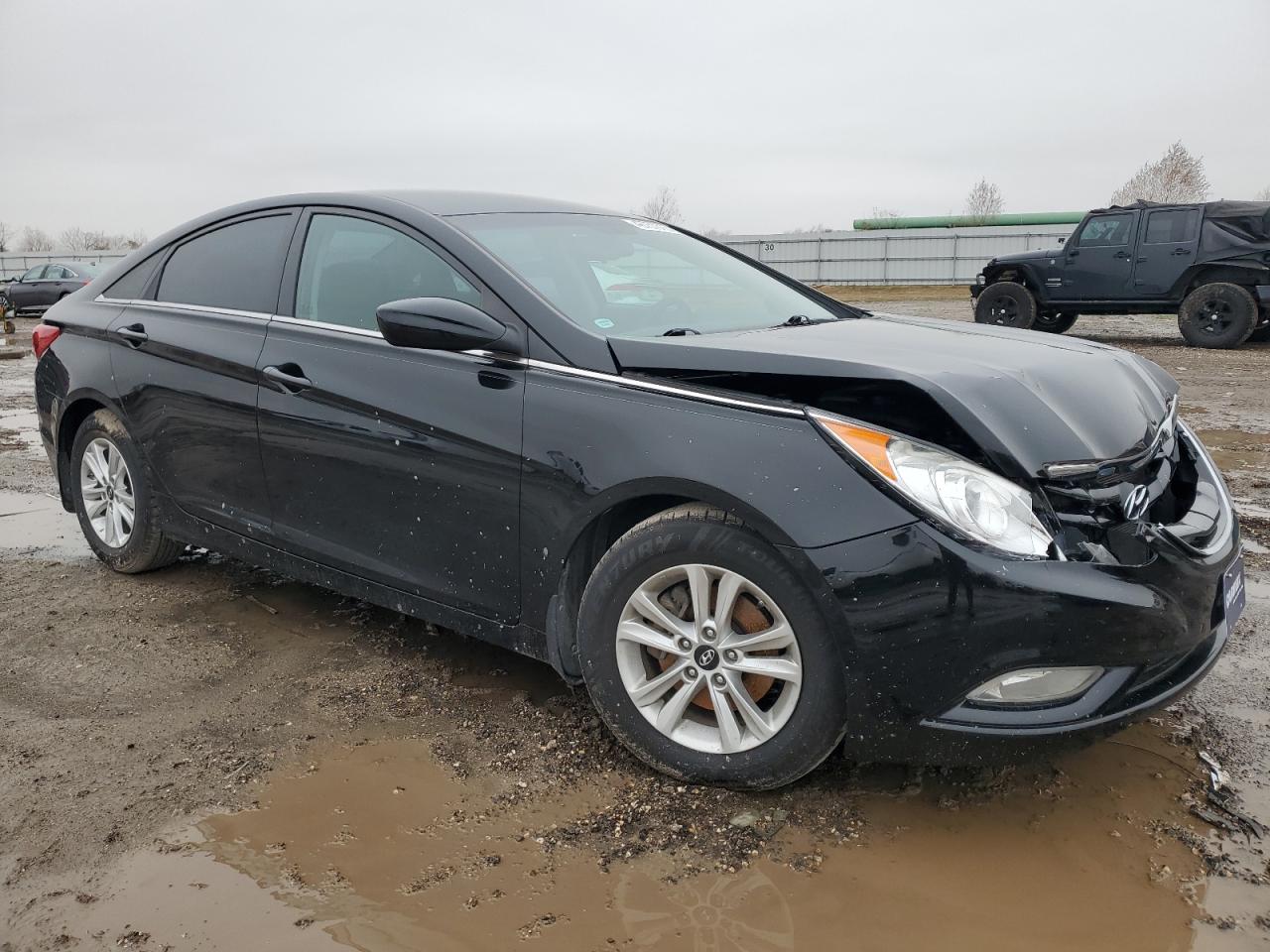 2013 Hyundai Sonata VIN 5NPEB4AC6DH731038 Copart auction photo, front end / minor dent/scratches damage thumbnail 4
