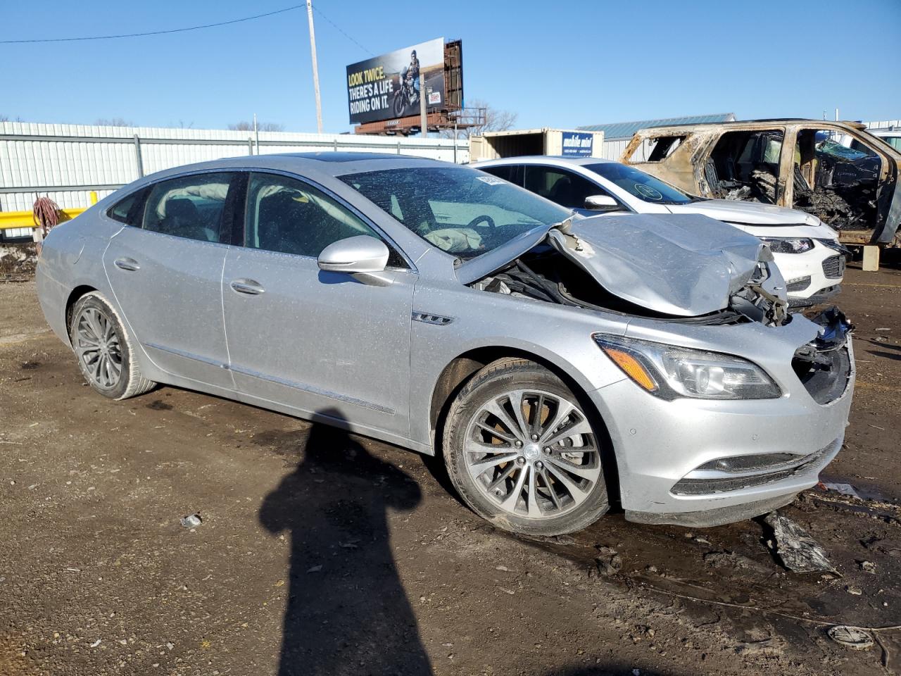 2017 Buick LaCrosse VIN 1G4ZR5SS5HU119705 Copart auction photo, front end damage thumbnail 4