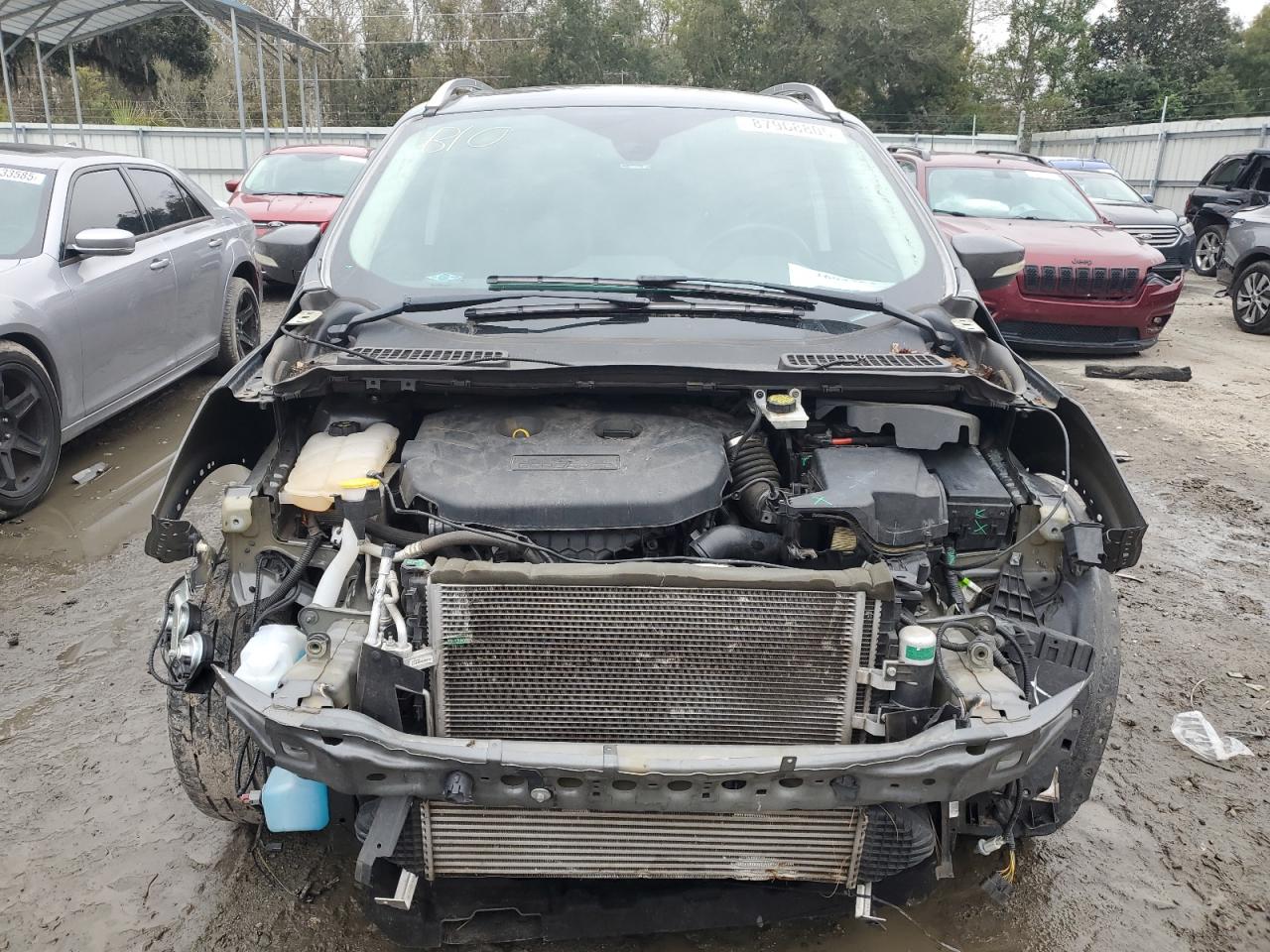 2016 Ford Escape VIN 1FMCU0J98GUC85799 Copart auction photo, front end damage thumbnail 5